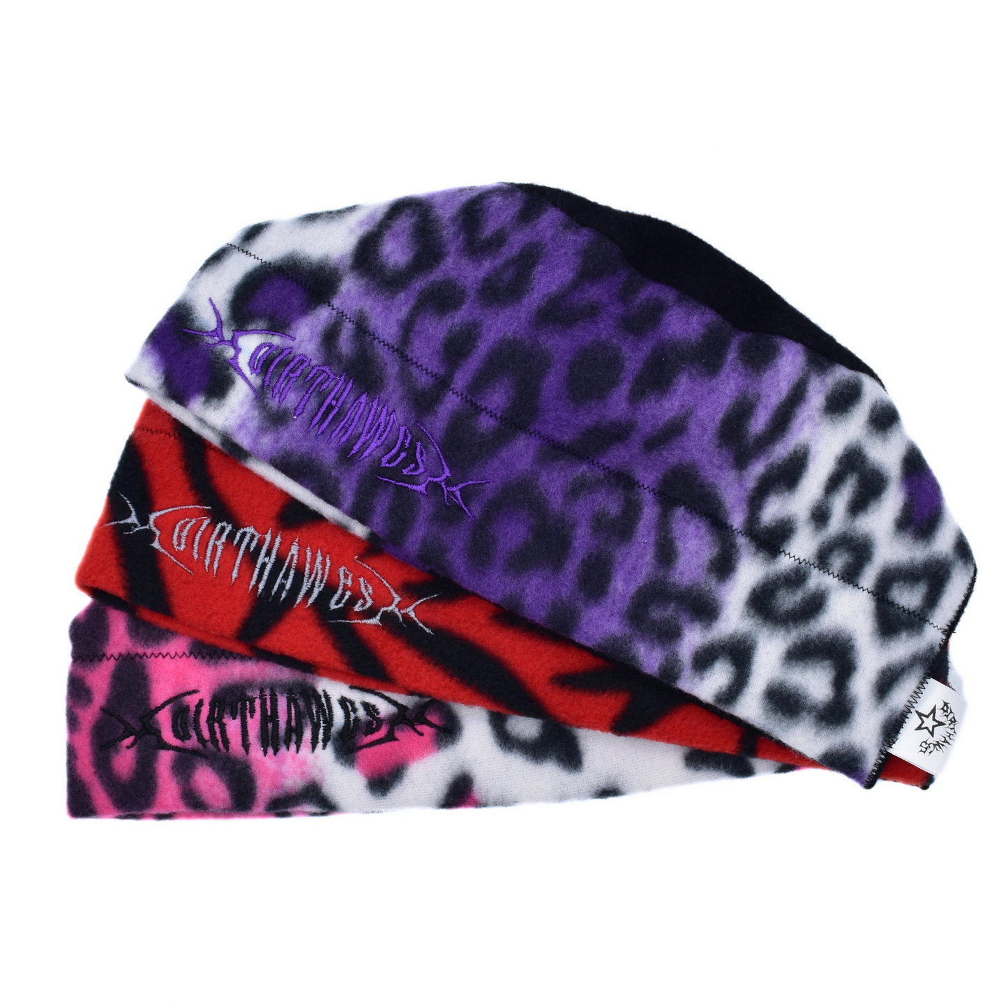 Bamboo Stretch Skully - Animal Print